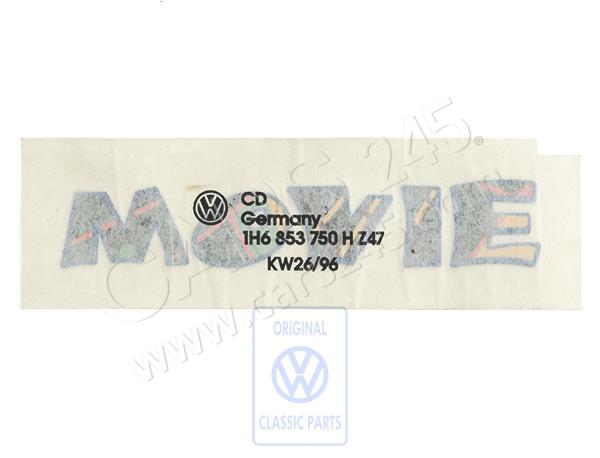 Folienschriftzug Volkswagen Classic 1H6853750HZ47