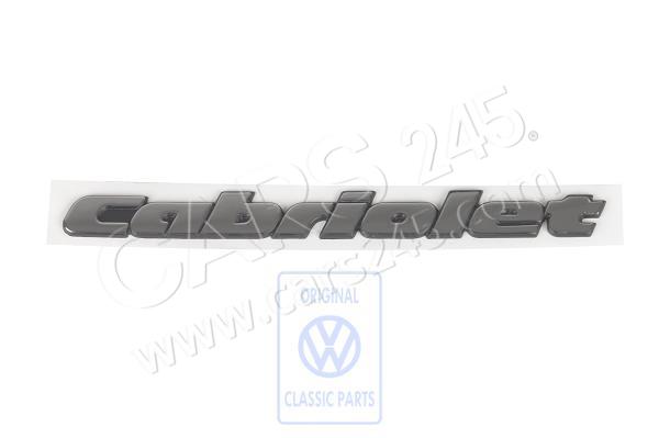 Schriftzug Volkswagen Classic 1E0853687CZ10