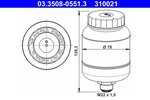 Ausgleichsbehälter, Bremsflüssigkeit ATE 03.3508-0551.3