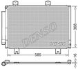 Kondensator, Klimaanlage DENSO DCN40020