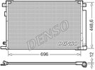 Kondensator, Klimaanlage DENSO DCN50128