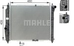 Kühler, Motorkühlung MAHLE CR1309000S