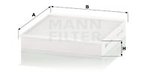 Filter, Innenraumluft MANN-FILTER CU19014