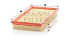Luftfilter MANN-FILTER C34100