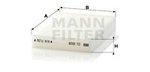 Filter, Innenraumluft MANN-FILTER CU2028