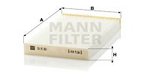 Filter, Innenraumluft MANN-FILTER CU15001