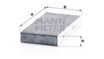 Filter, Innenraumluft MANN-FILTER CUK23272