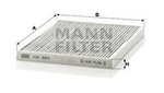 Filter, Innenraumluft MANN-FILTER CUK2243