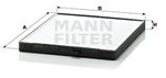 Filter, Innenraumluft MANN-FILTER CU2330