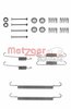 Zubehörsatz, Bremsbacken METZGER 105-0707