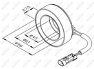 Spule, Magnetkupplung-Kompressor NRF 38470