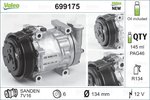 Kompressor, Klimaanlage VALEO 699175