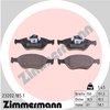 Bremsbelagsatz, Scheibenbremse ZIMMERMANN 232021851