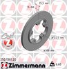 Bremsscheibe ZIMMERMANN 250138120